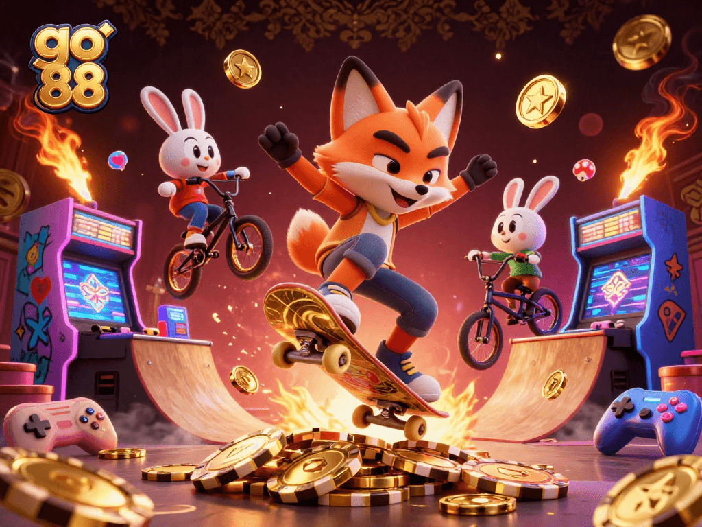 Experience thrilling gameplay at go 88 with vibrant 3D action and casino excitement.