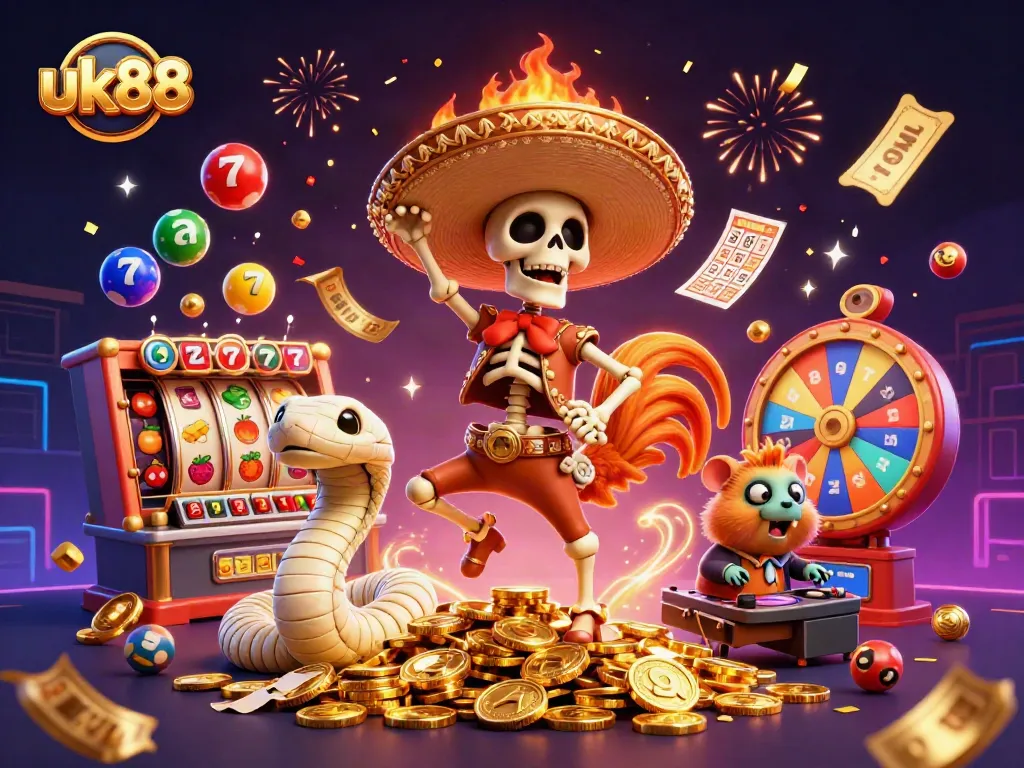 Experience thrilling wins with uk88, where vibrant slots and animations ignite your gaming adventure.