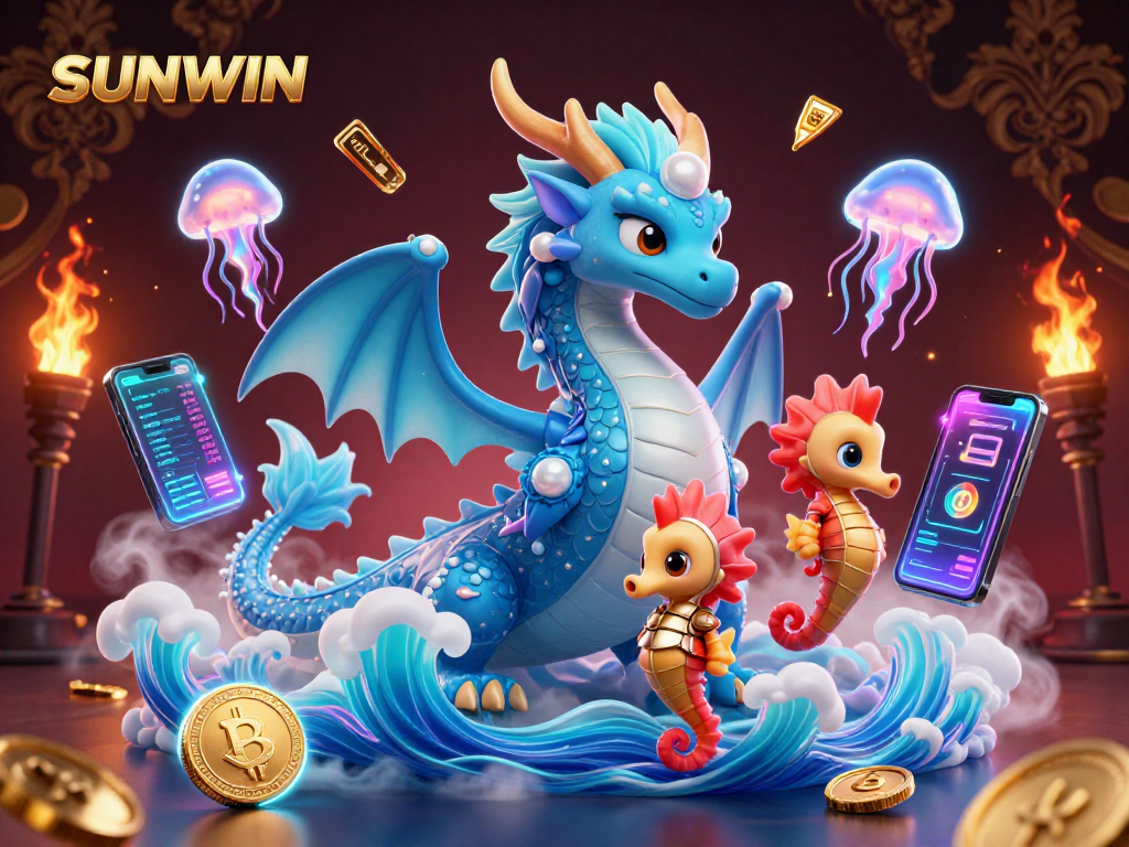 Experience thrilling gameplay at SUNWIN with dynamic characters and vibrant casino elements.