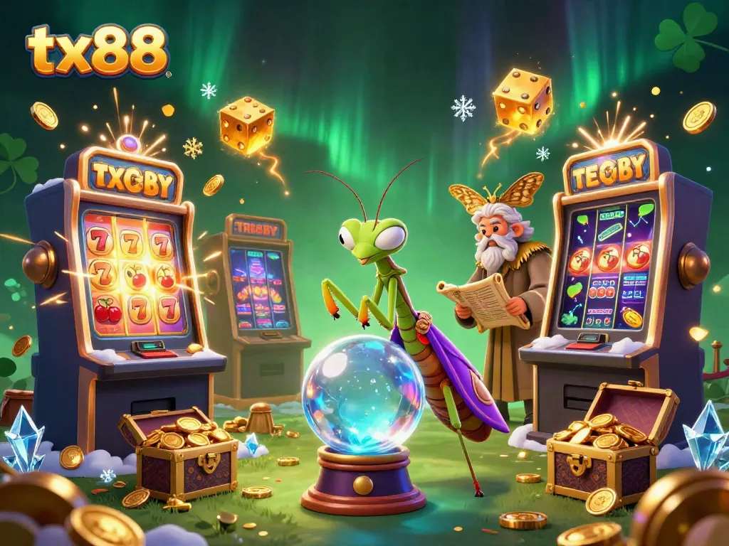 Engage with tx88's thrilling casino experience featuring vibrant characters and dynamic elements.