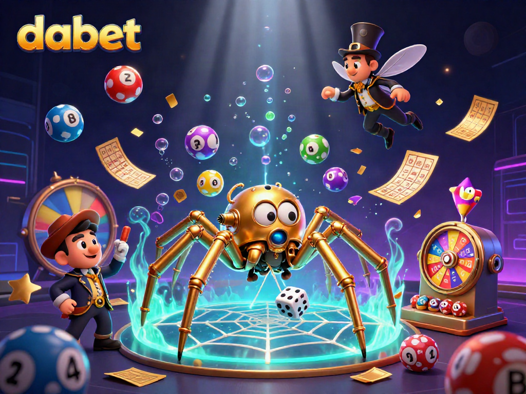 Spin and win at dabet with a thrilling steampunk casino scene featuring dynamic gaming elements.