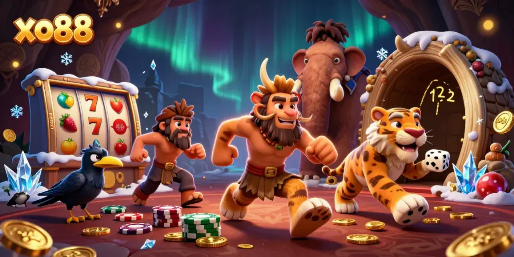 Experience thrilling gaming at xo88 with a vibrant casino atmosphere featuring fun slot elements.