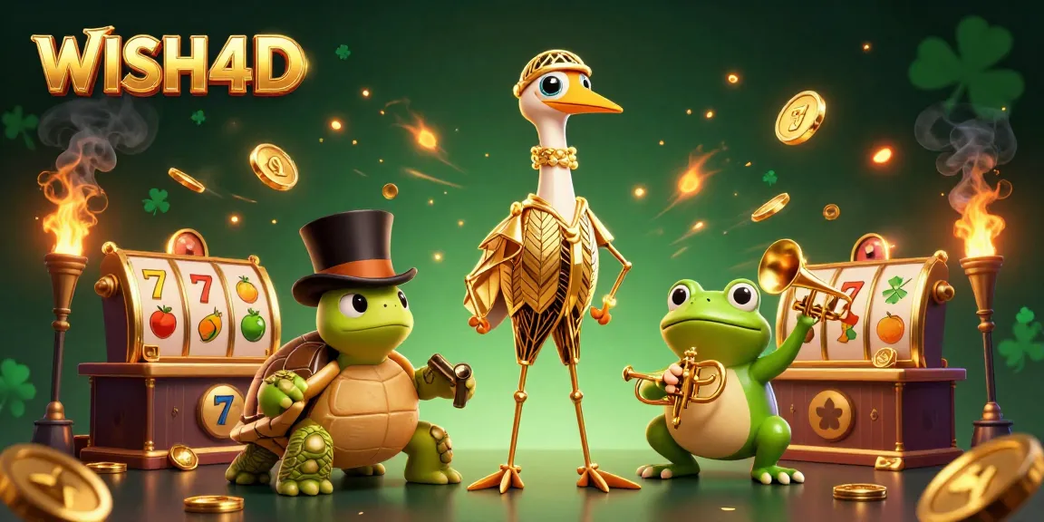 Engage with WISH4D’s vibrant slots scene featuring colorful characters and dynamic game elements.