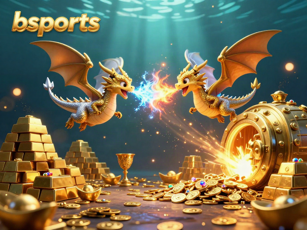 Experience thrilling gameplay with bsports as dragon guardians unleash fire and ice amidst sparkling treasures.