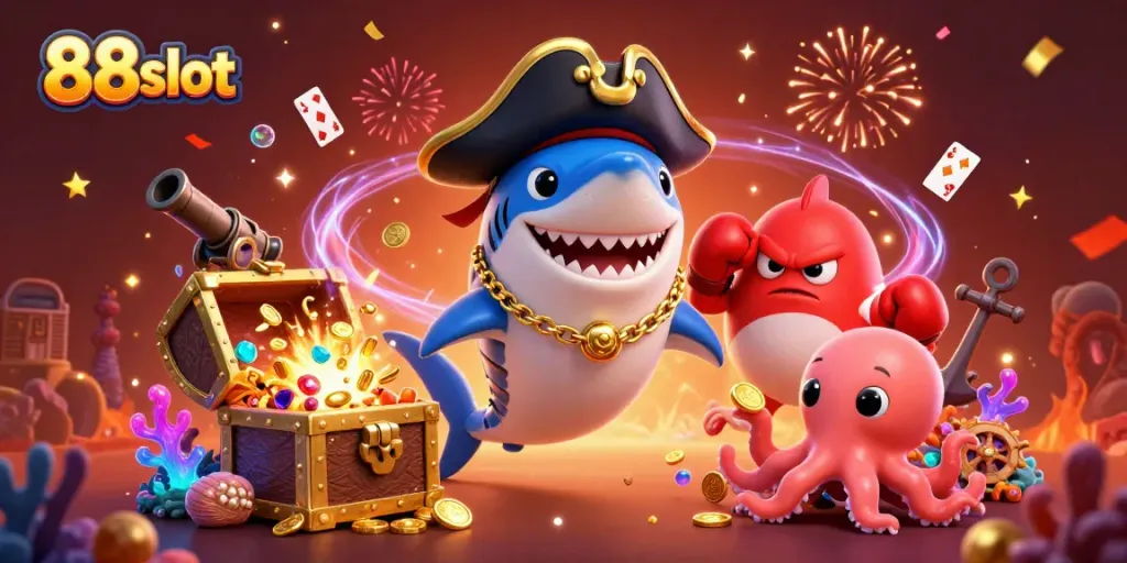 Join the excitement at 88slot with vibrant casino adventures and dynamic underwater treasures.