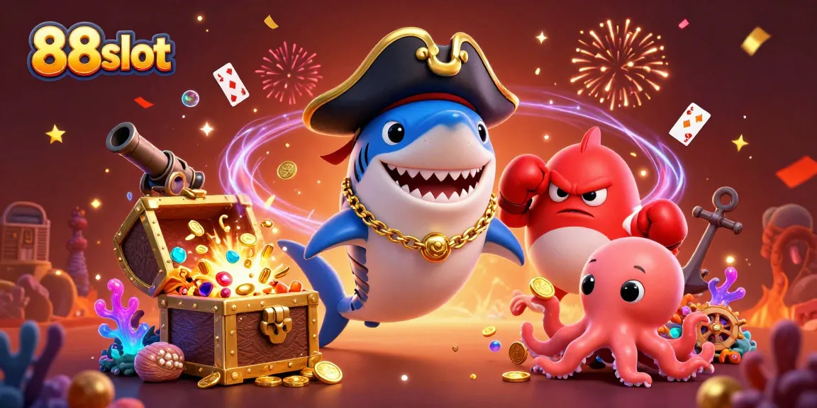 Join the excitement at 88slot with vibrant casino adventures and dynamic underwater treasures.