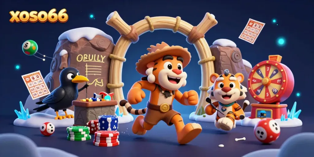 Experience thrilling moments with xoso66 at a prehistoric lottery casino featuring dynamic elements.